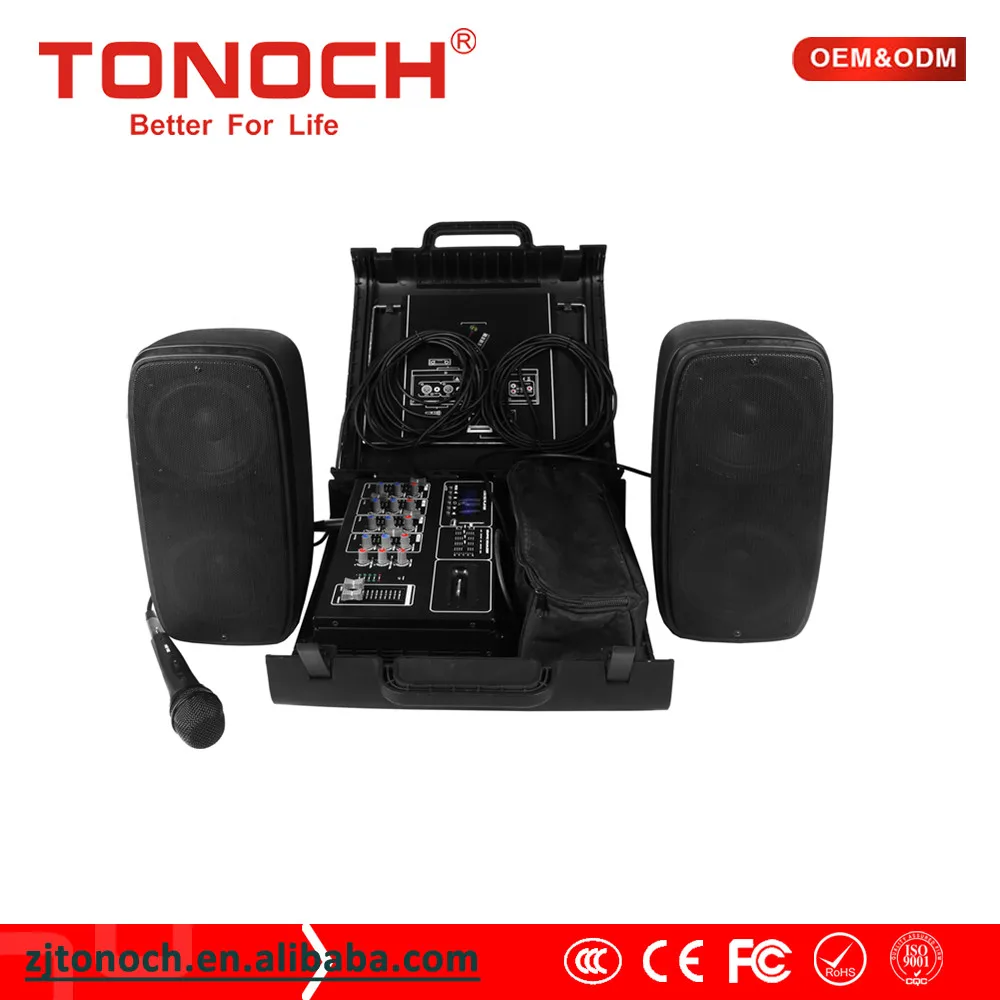 CE/ROHS high power pa system speaker