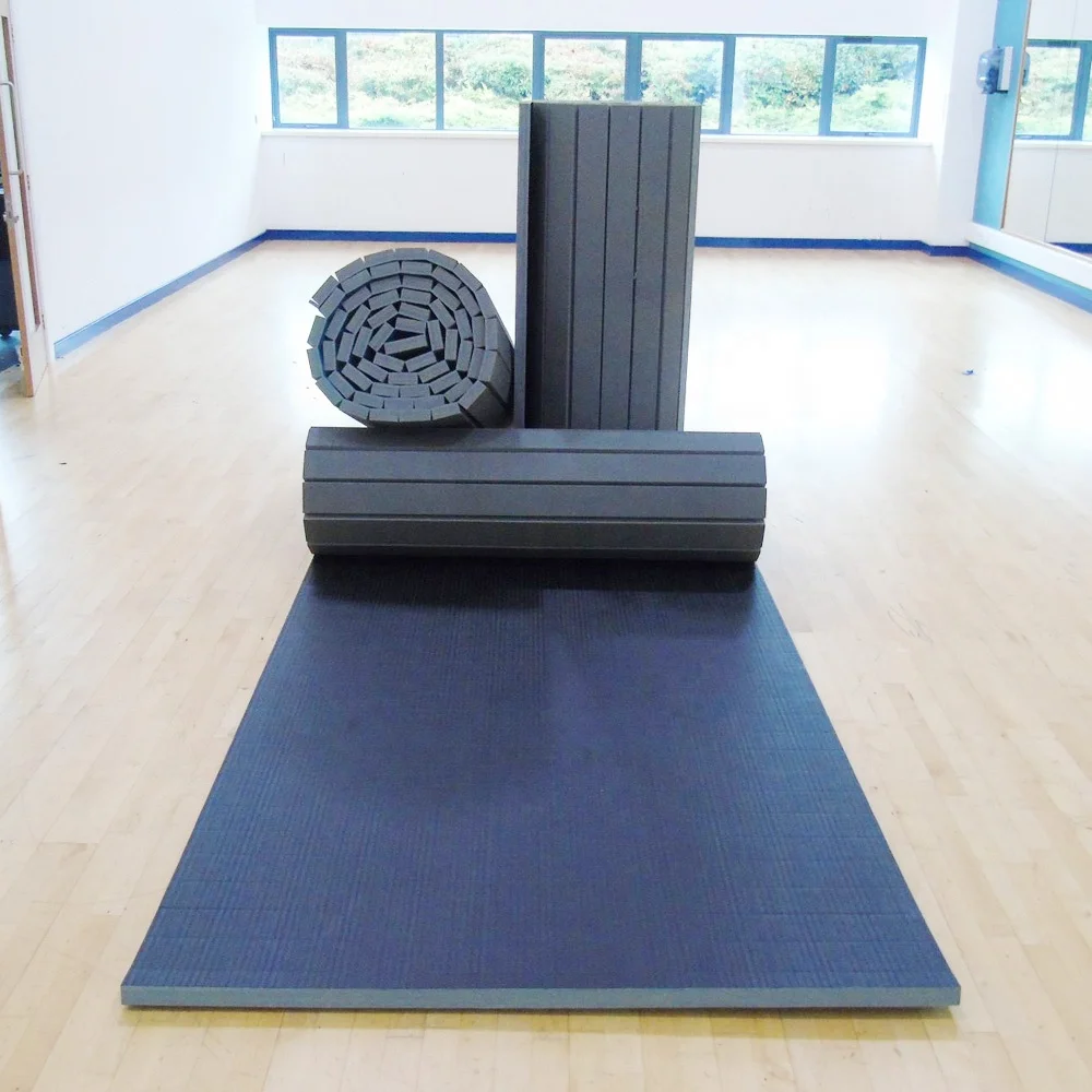 Cheap Roll out cheer foam mat cheerleading used gymnastics tumbling gym mats for cheerleaders