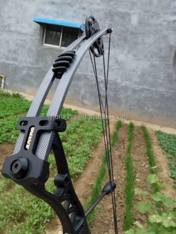 Factory supply fiberglass limbs compound bow for hunting