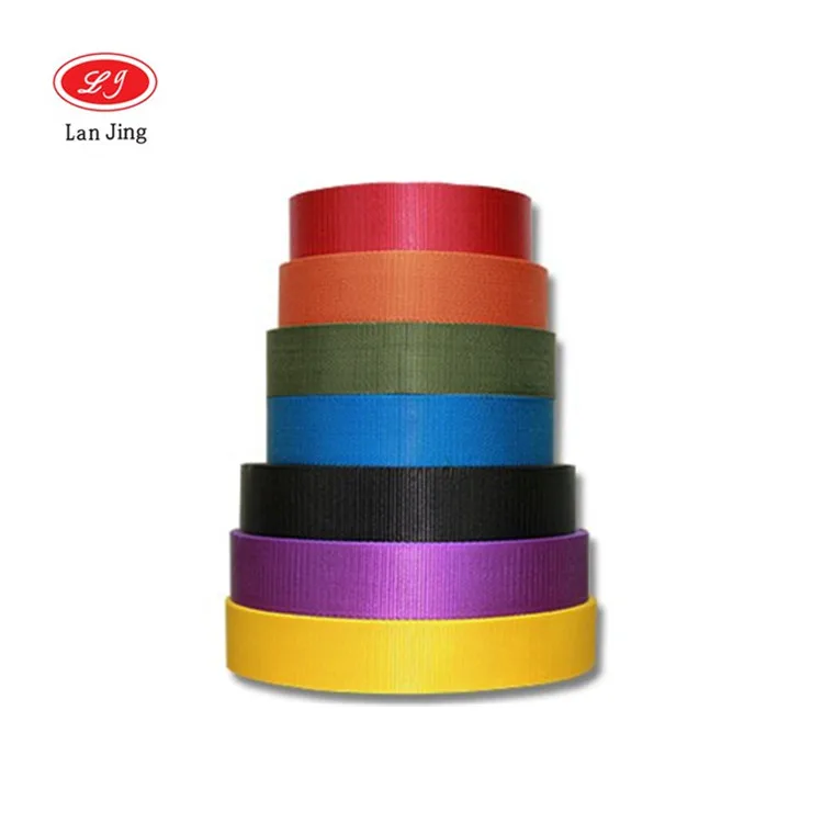 Factory Price 38mm Nylon Webbing Custom Polyester Webbing Strap for Car Seat Belt