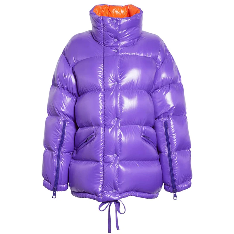 Fashionable Cool Design Bright Colors Ultralight Women Winter Down Jacket