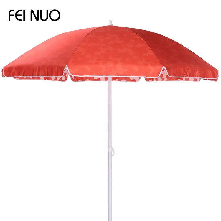 General outdoor products unique designed umbrella fancy inside printed sun umbrellas beach for wholesale