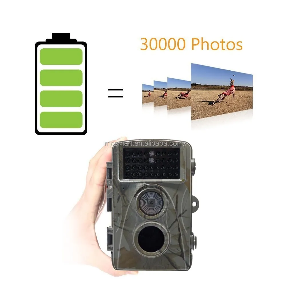 Full HD Night Vision Hunting Camera 8MP 720P Photo Traps Scouting Infrared Game Hunter Trail Camera NO glow Trail Cameras