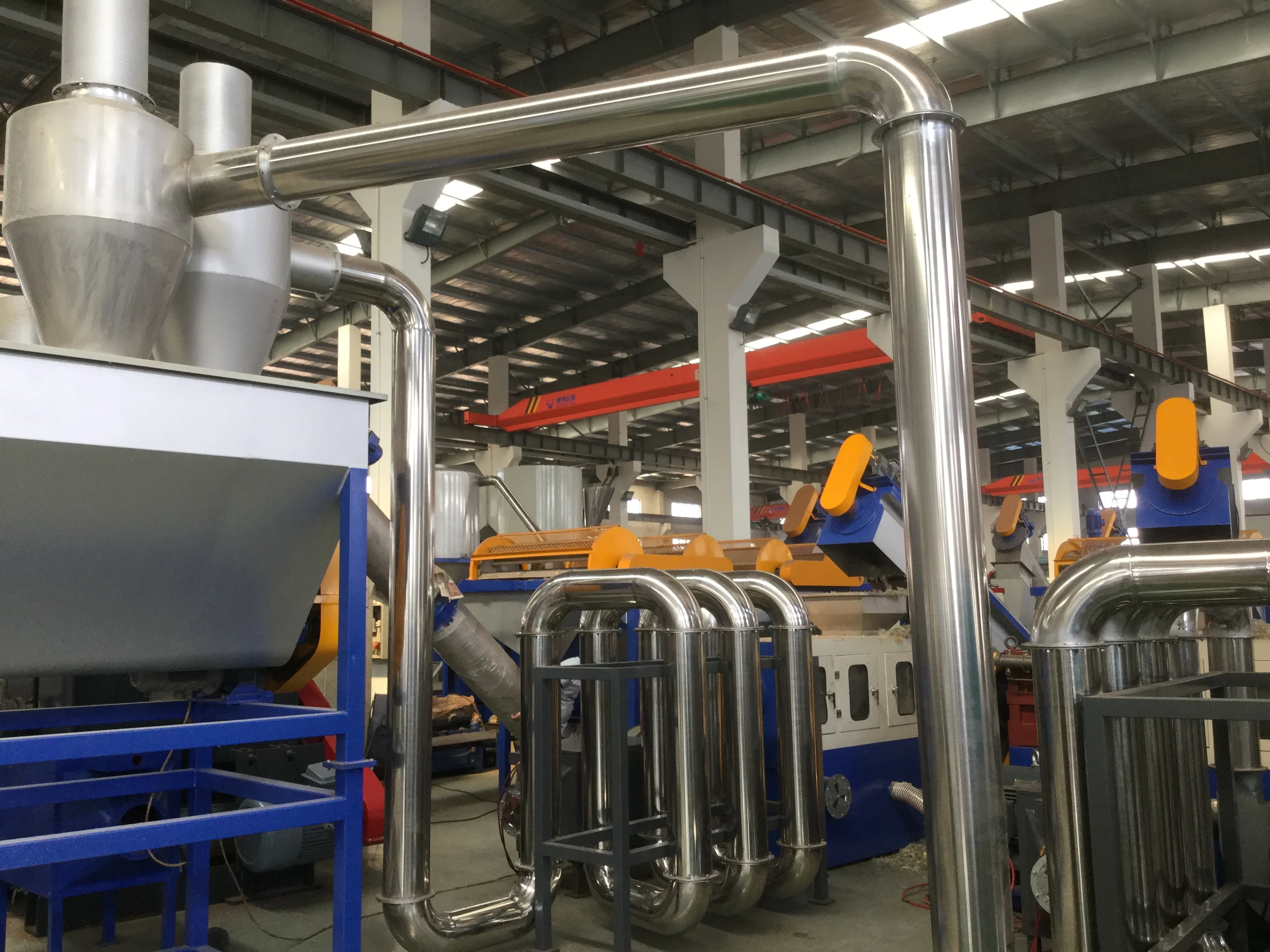 
waste film recycle machine /PE Film recycle pelletizing line 