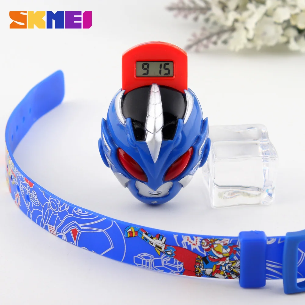 Cool fashion promotion gifts kids led watches supermen