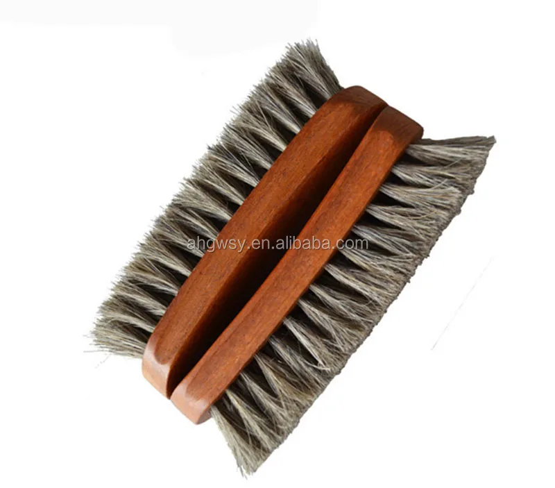 Best QualityWooden Handle  Horse Hair Shoe brushes
