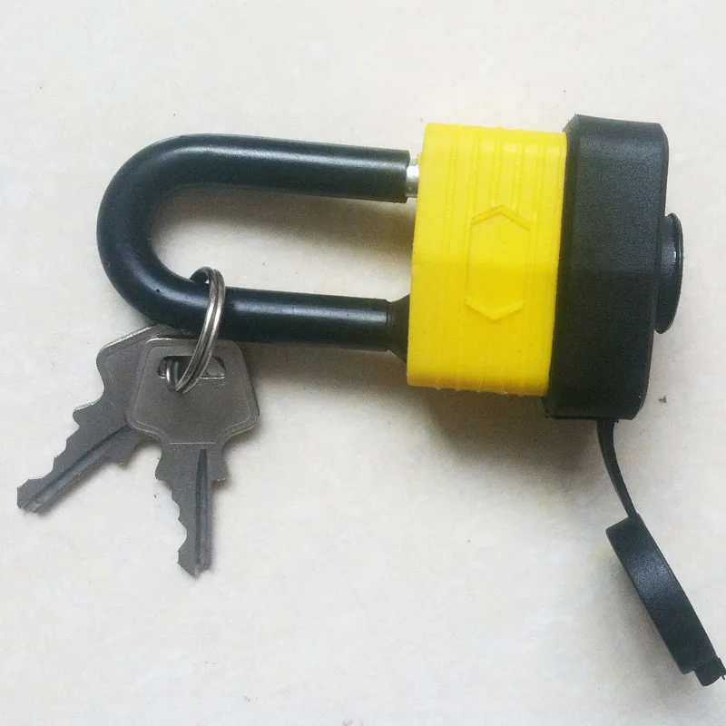 High Security waterproof long shackle lock in stock