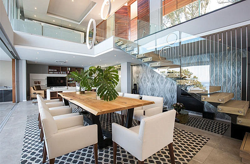 Роскошные прямые лестницы, стеклянные перила, Современная стальная конструкция, лесоматериалы, деревянные ступенчатые лестницы, дизайн