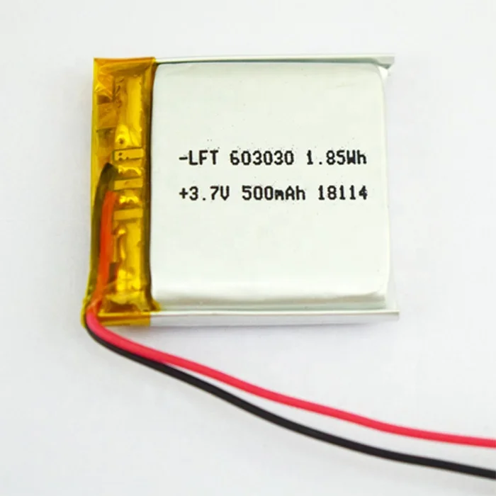 Rechargeable li-ion battery 3.7 V 500mAh cell lipo battery for WL toys V911/V319 Walkera Mini CP 603030