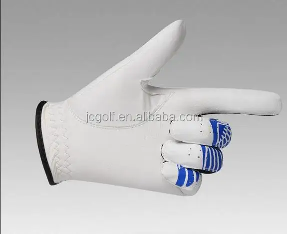 Customized large logo printing synthetic leather golf glove for men and women