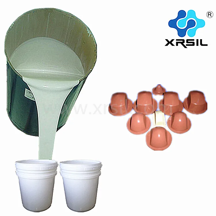 
High quality Good Printing Effects And Resil RTV-2 liquid silicone rubber for pad printing similar to 623 Without Impurity 