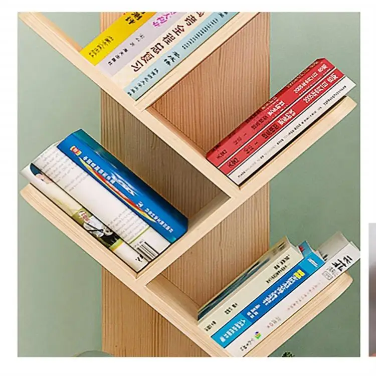 Competitive Price Colorful Customized wooden wall shelf for book