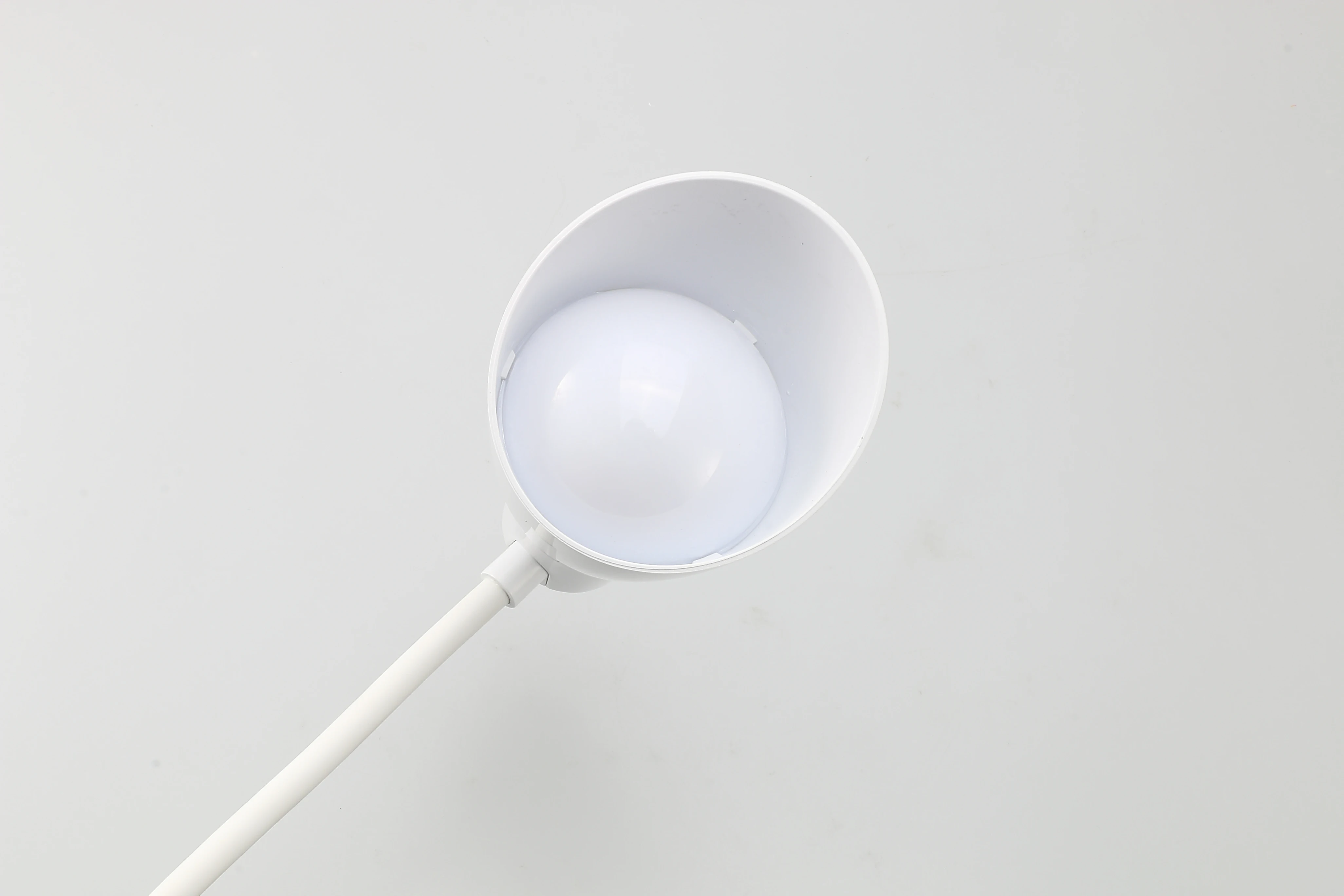 LED Dimmable Table Lamp USB Charge Reading Lamp with Desk Control Touch Clip Lamp