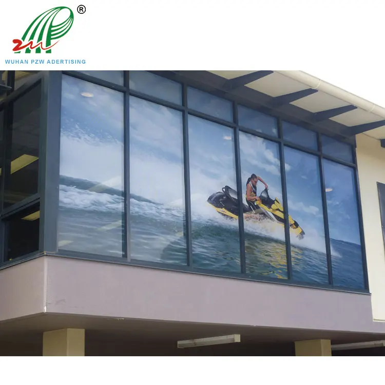 Digital Inkjet One Way Vision Protective Vinyl Film, Plastic Car Window Sticker