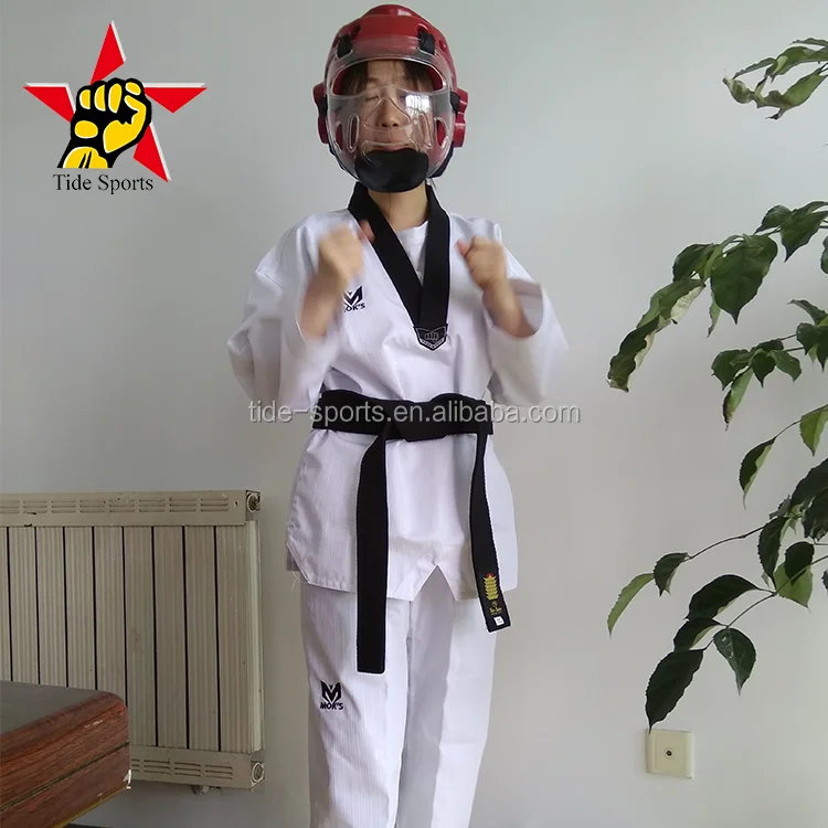 Promotional Cheap Taekwondo Training Clothes Custom Logo  Taekwondo Suits