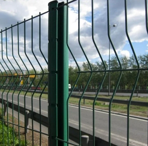 High Quality Outdoor PVC Coated 3D Wire Mesh Fence/ Welded Garden Fence Panels Price Philippines