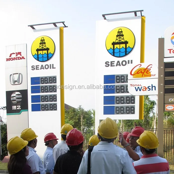 
Anti-wind Outdoor LED Sign Board Price For Petrol Station Anti-wind Outdoor LED Sign Board Price For Petrol Station
