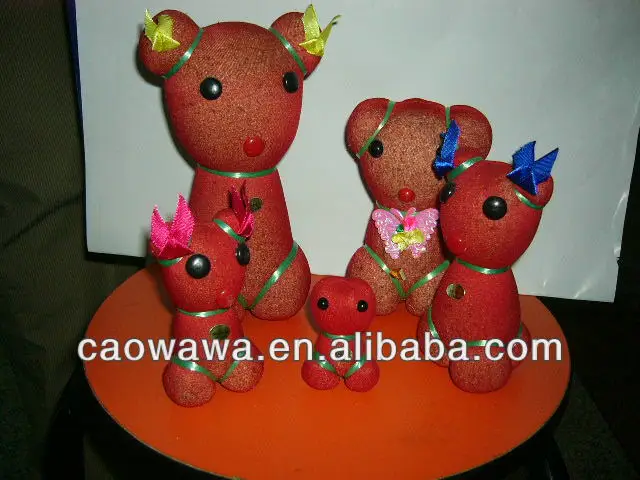 festival Ornamental Plant Growing Grass Head red baby grass doll