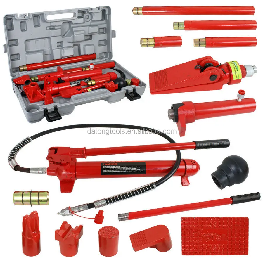 
15 Ton Heavy Duty Hydraulic Porta Power Auto Body Frame Repair Kit 