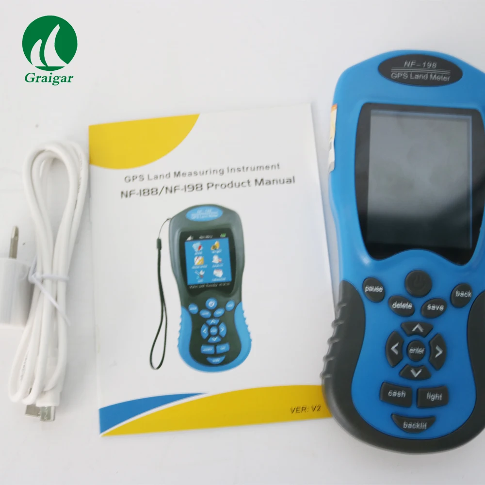 
GPS метр земли NF-198 измерения площади длина горных земли, наклон, плоские поля 