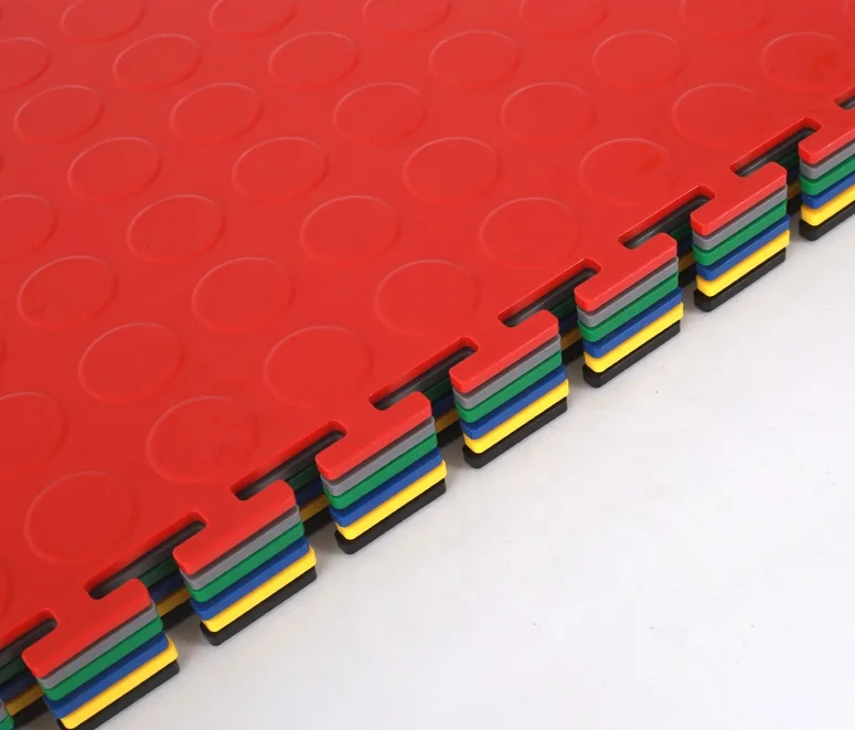 Китай, соединяющиеся напольные плитки, супер качество, временные DIY ПВХ гаражные напольные плитки