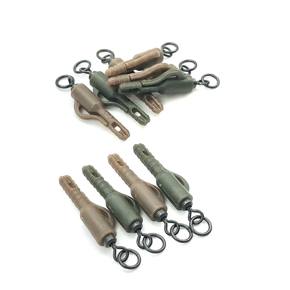 Гибридные свинцовые зажимы для ловли карпа безопасные Клеммная снасть Быстросменные поворотные аксессуары