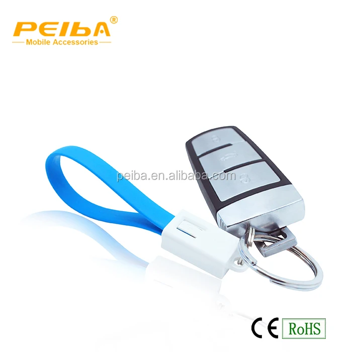 
2016 wholesale promotion Micro Charging USB 2.0 Cable Keyring Style Portable OTG Adapter Cable for Samsung Smartphone and Tablet 