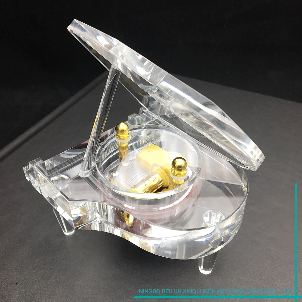 Piano Musical Box With Customized Music