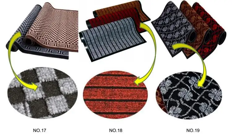 Needle punched red wedding and commercial use outdoor floor carpet