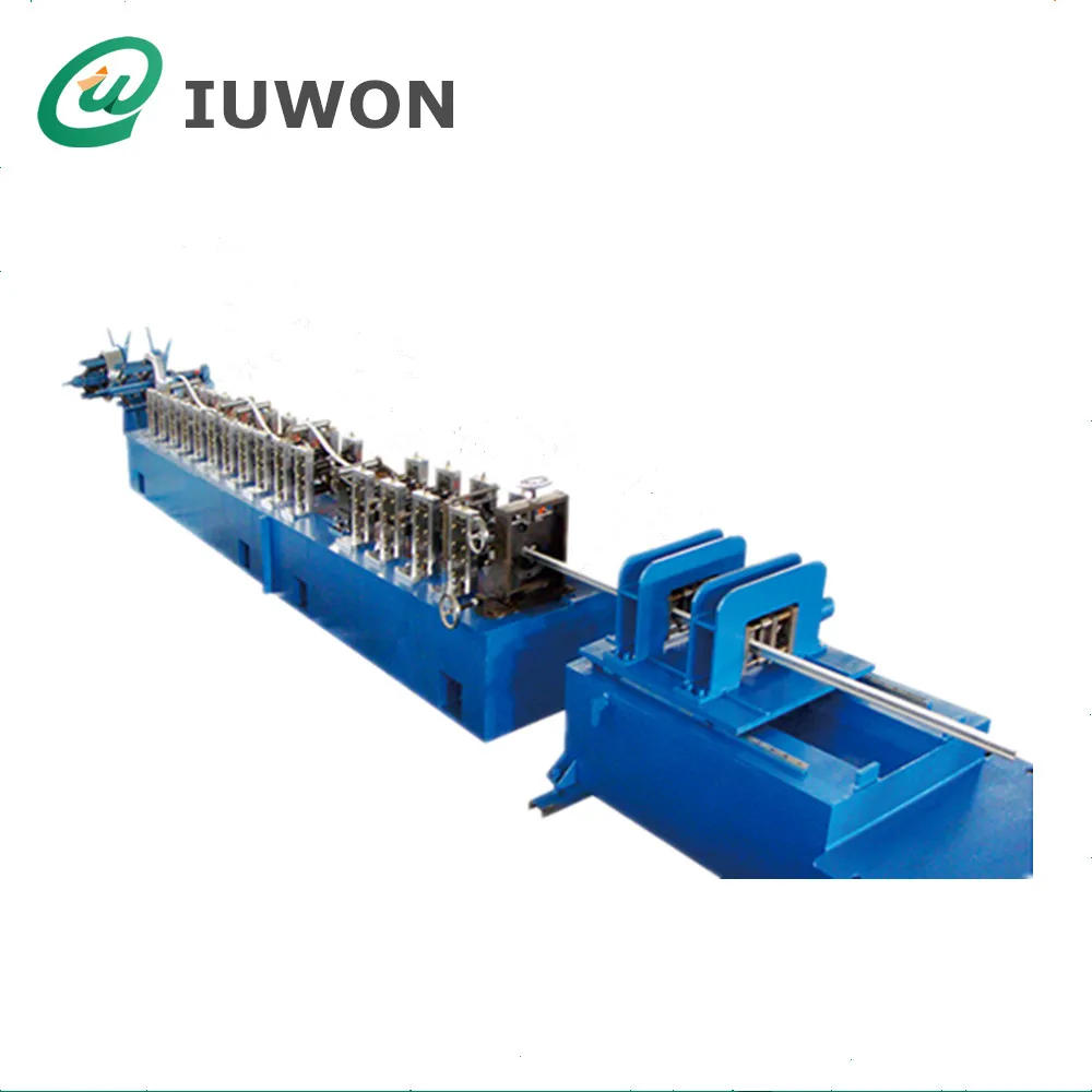 Ceiling T Bar Suspension Grids Roll Forming Machine
