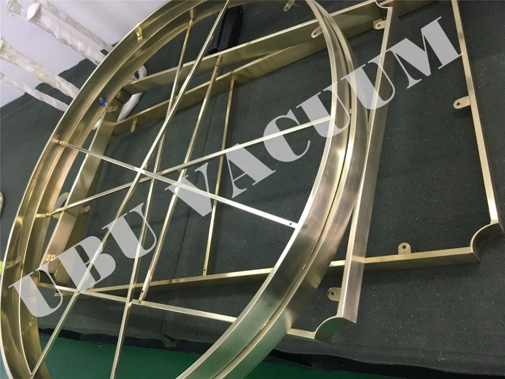 Large size vacuum coating machine for elevator plate