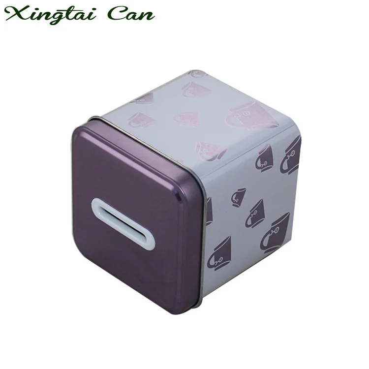 
Special design lovely candy piggy bank tin for kids 