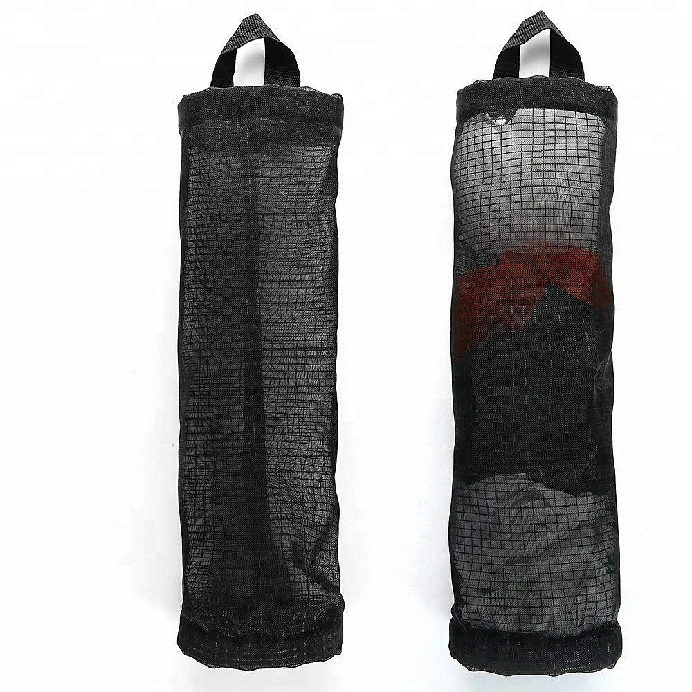 Перерабатываемый контейнер для продуктов сетчатый мешок мусора органайзер пластиковый держатель домашних и кухонных