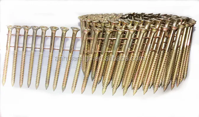 E.G SCRAIL COIL NAILS 3'4' 5' SCRAIL COLLATED SCREWS