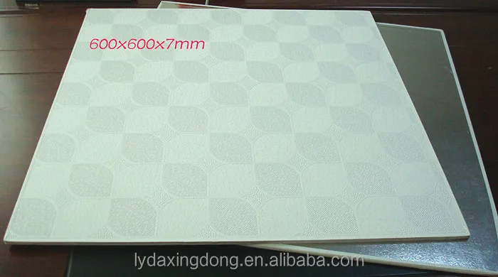 
light weight pvc laminated ceiling board gypsum 