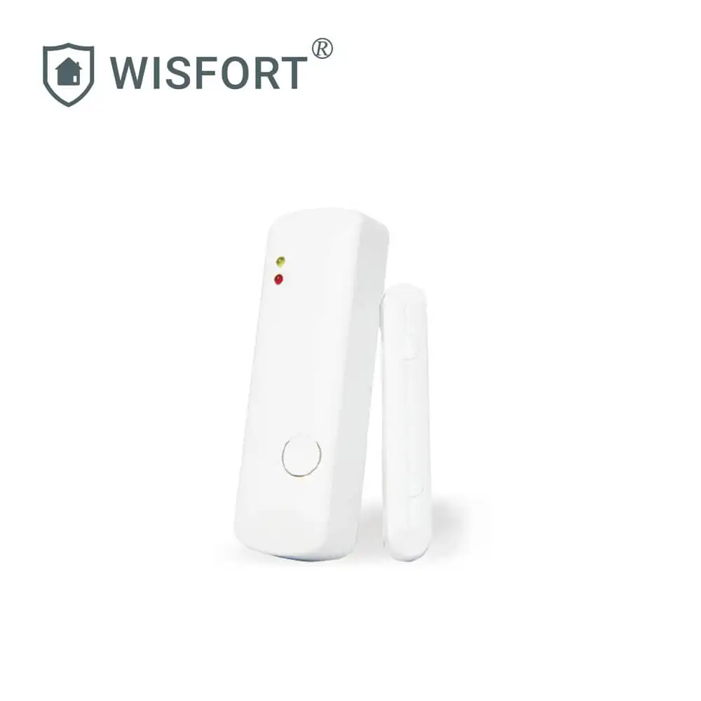 Белый датчик контакта двери окна магнитный для внутреннего использования