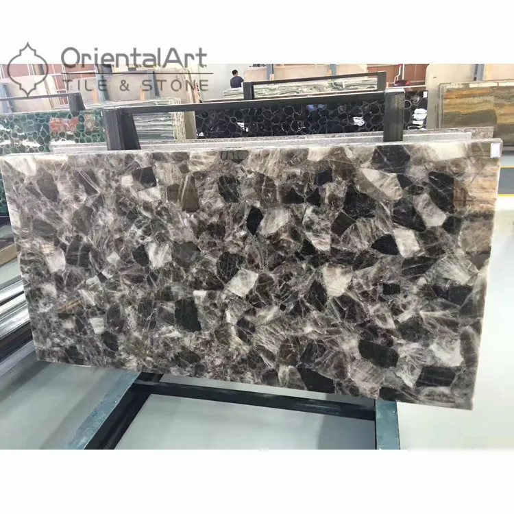 Factory direct selling wholesale brazilian natural agate semi precious stones white stone backlit tile turquoise rough
