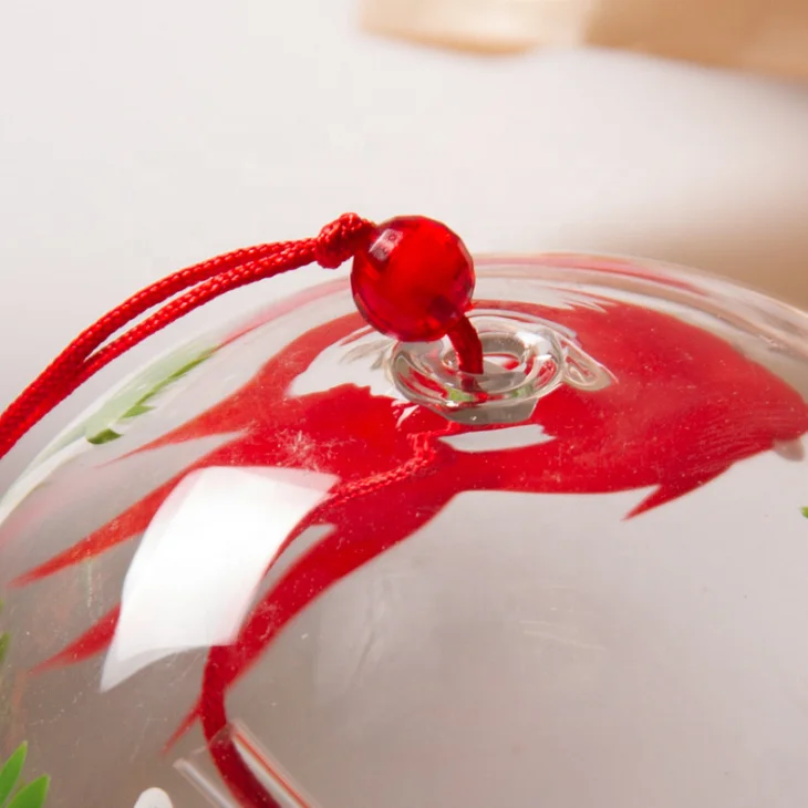 
Glass wind chime of japanese traditional wind bell octopus style summer cozy car hanging glass bells wind chime 