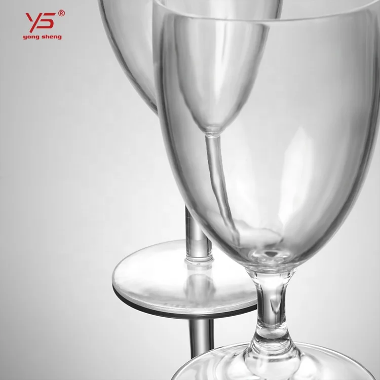 Top-level latest design wine glass caddy,unbreakable polycarbonate wine glasses for wine