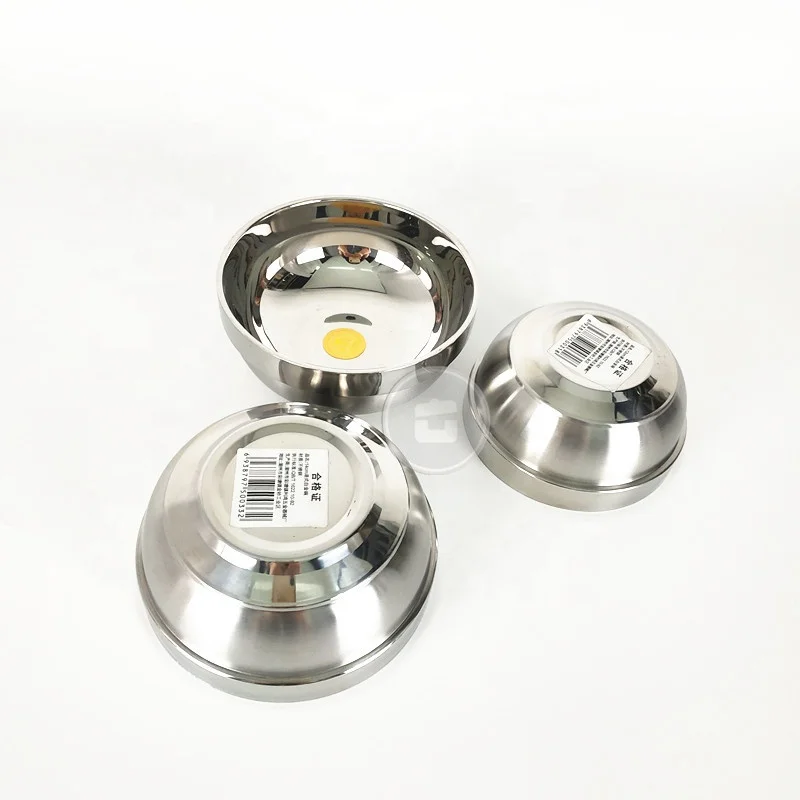 stainless steel bowl set / stainless steel bowl india / kids bowl set with custom logo