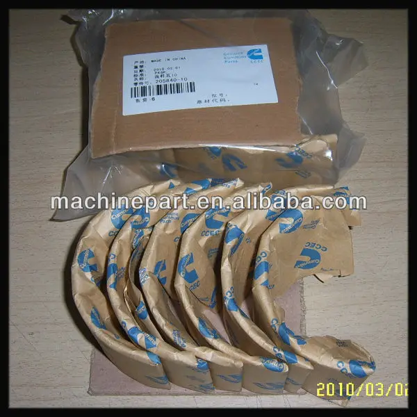 ready stock valve k19 connecting rod bearings 205840