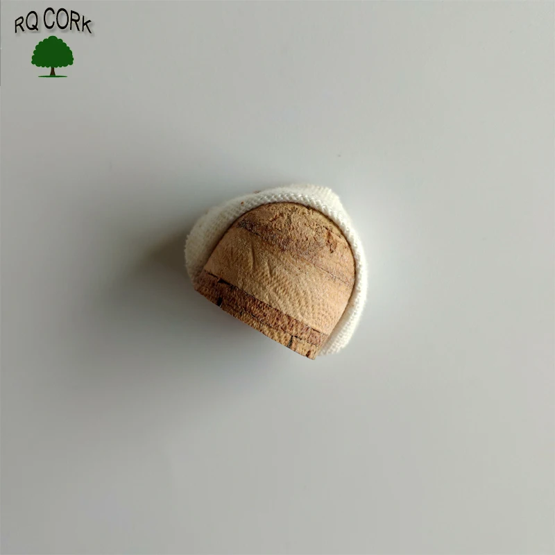RQ CORK Shuttlecock Head with Granule Cork/Natural Cork
