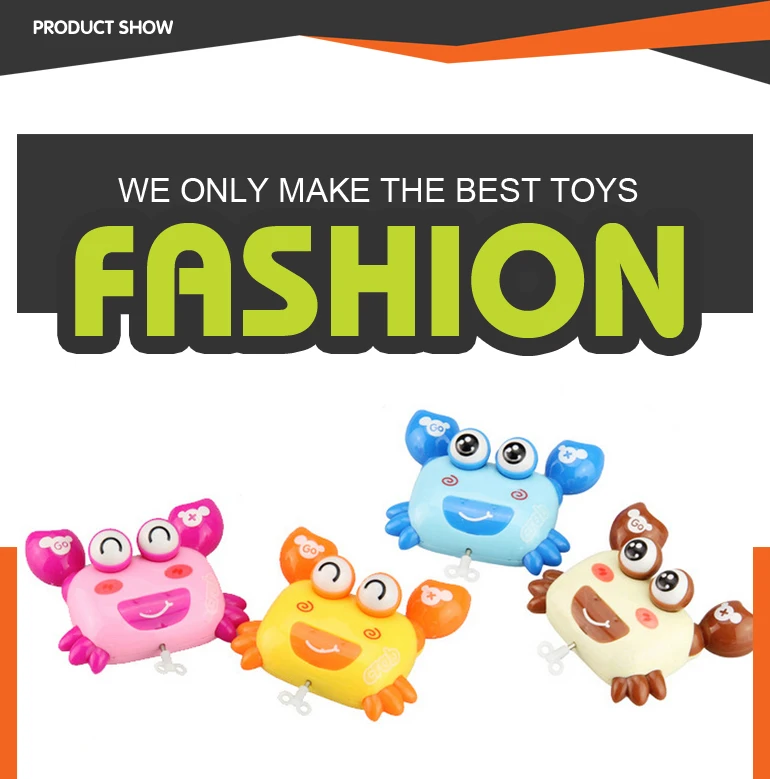 
wholesale baby interesting crab wind up toy parts from china direct factory 