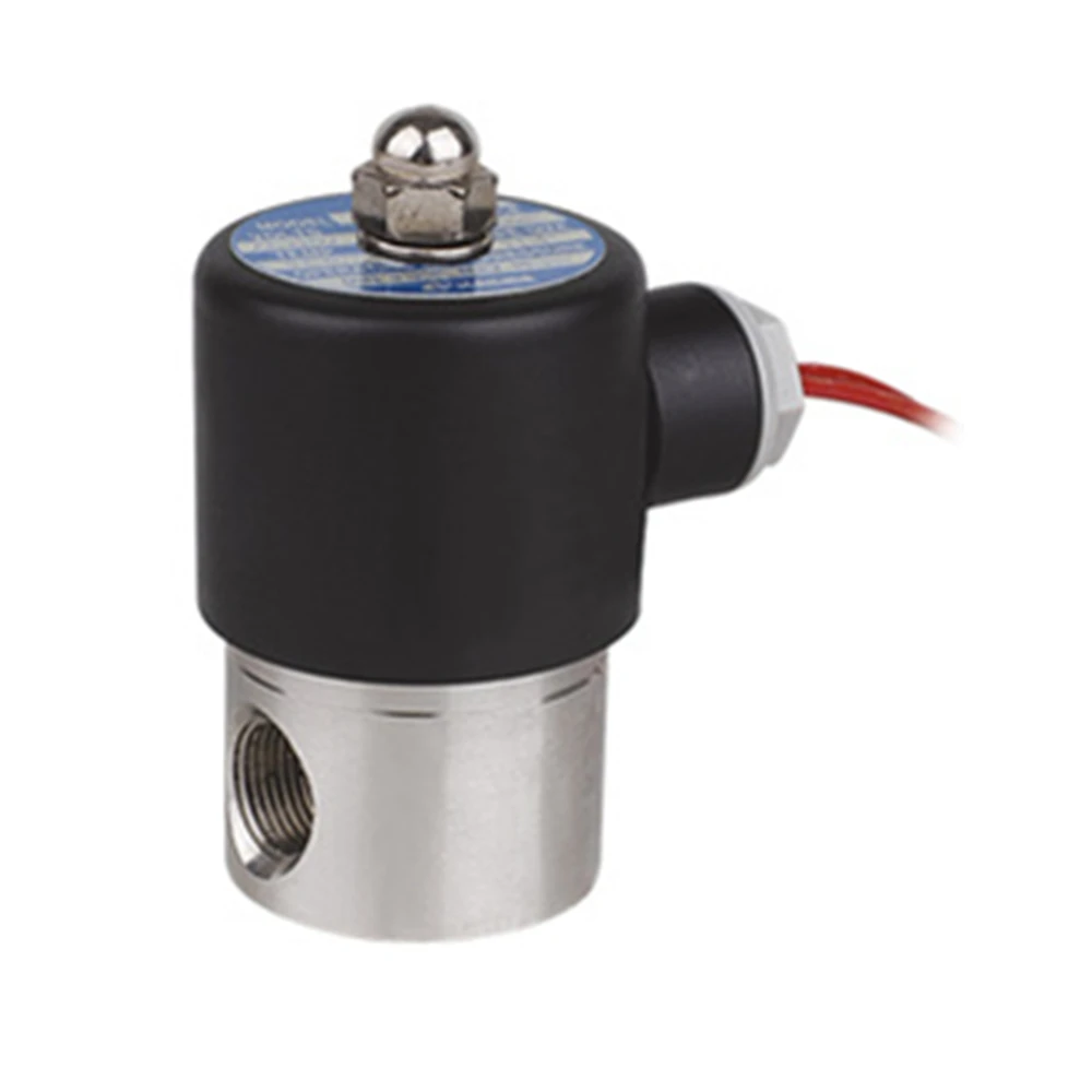 2WB-10 Stainless Steel 3/8 inch Water Electric Solenoid Valve