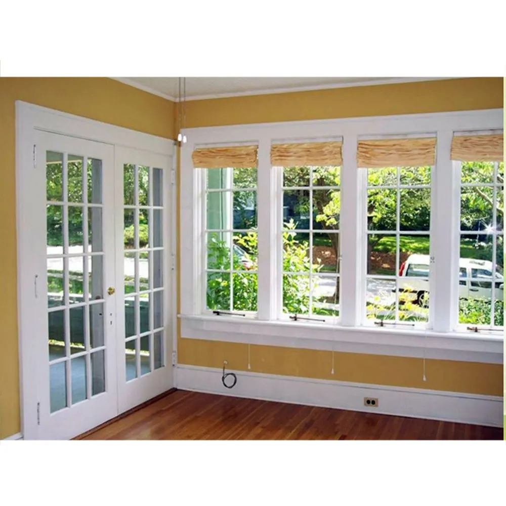 Luxury floor to ceiling glass pvc windows large glass windows for house by China manufacturer