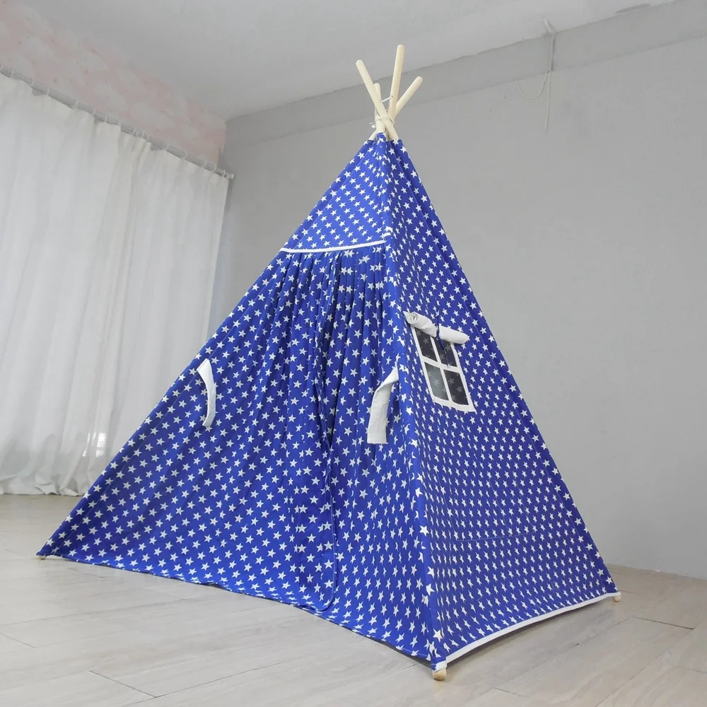 Teepee tent kids  house Baby Room princess castle play tent For Boys Kid Tipi Children Toy Tent