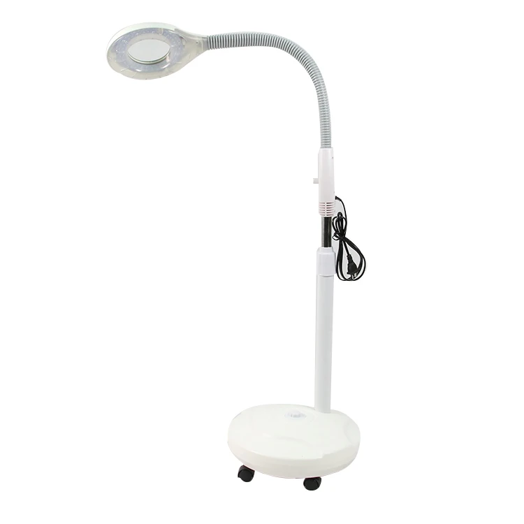 Professional gooseneck needlework magnifying lamp, magnifier with light for reading