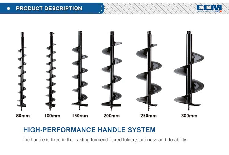 Garden Tool Gasoline Earth Auger/Digging Holes/Ground Drill With 1E44F-5A engine