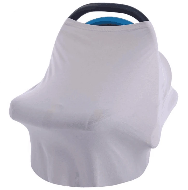 Фабрика органический хлопок дышащий кормящих шарф прикрыть фартук для грудного вскармливания и Автокресло Обложка для ребенка