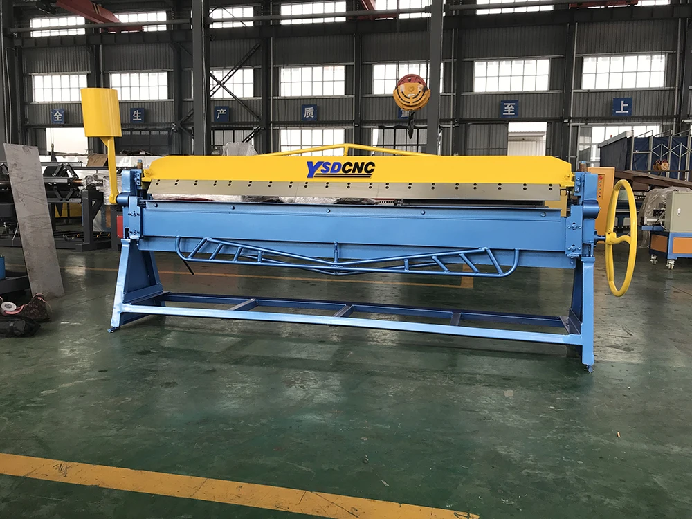 
WS-1.5*2500 hvac duct Round air pipe ventilation sheet metal folding machine manual for sales 